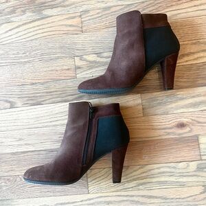 Eric Michael Brown and Black Ankle Booties